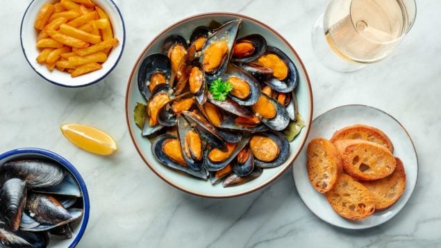 Mejillones en recetas