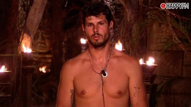Alejandro Nieto en Supervivientes. (Mediaset)