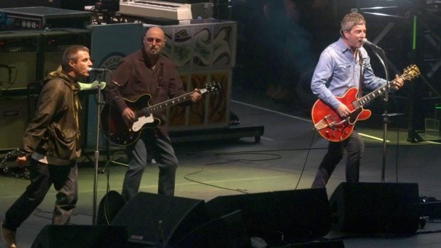 Oasis en concierto. (Foto: Gtres)