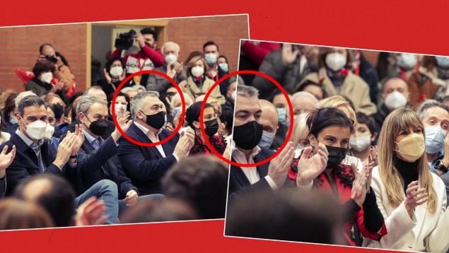 Cerdán se fue de mitin con Sánchez y Begoña Gómez a los 4 días de negociar una mordida de 450.000 €