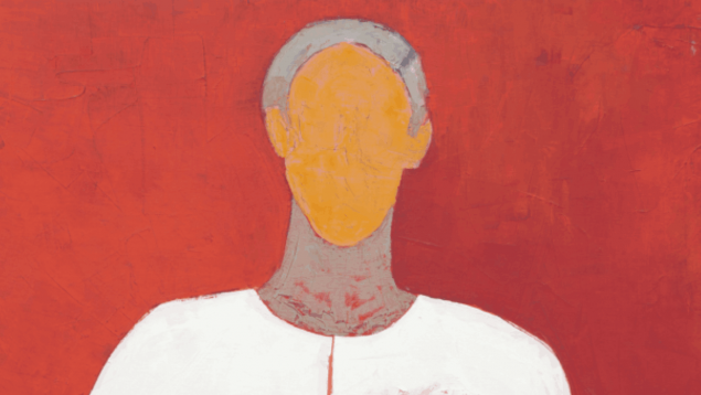 Self-Portrait in Smock [Autorretrato en bata], 1992. Colección particular