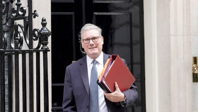 Keir Starmer, Reino Unido, voto