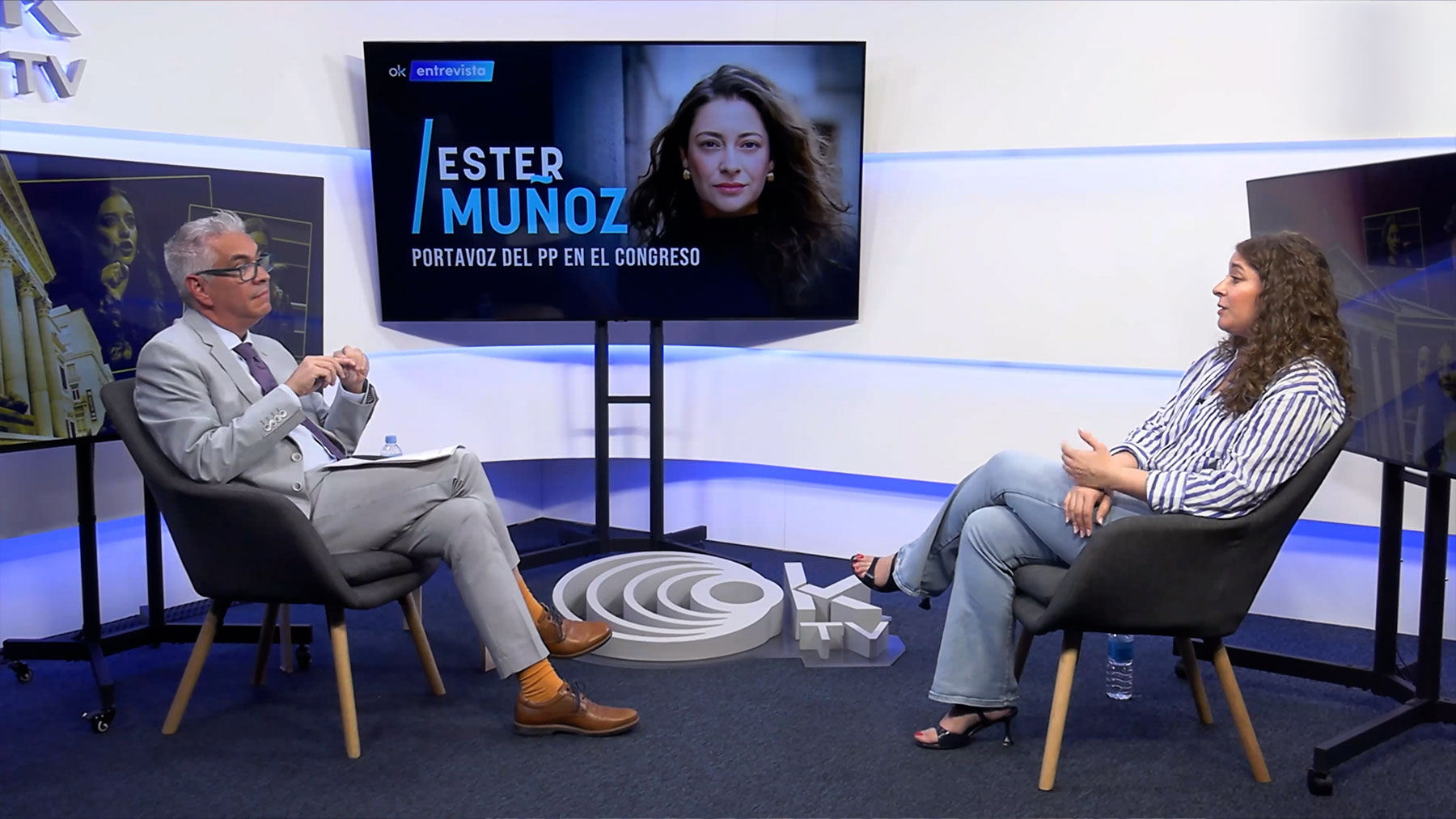 Luis Balcarce entrevista a Ester Muñoz.