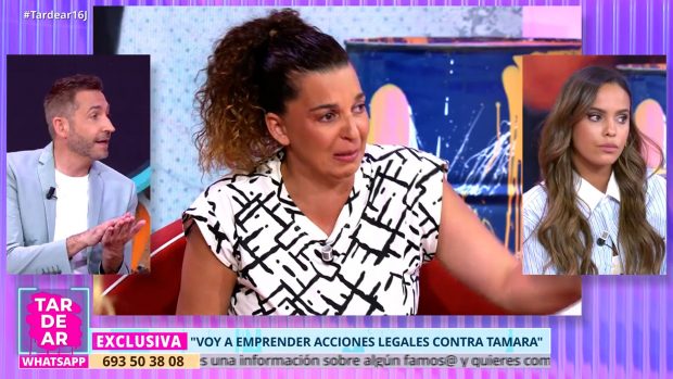 Frank Blanco y Gloria Camila en TardeAR. (Mediaset)