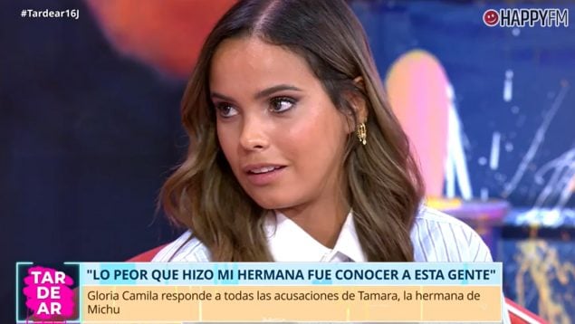 Gloria Camila en TardeAR. (Mediaset)