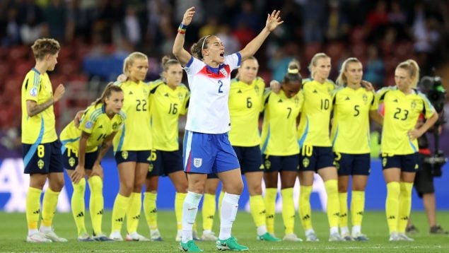 Lucy Bronze, Inglaterra, Suecia, Eurocopa femenina