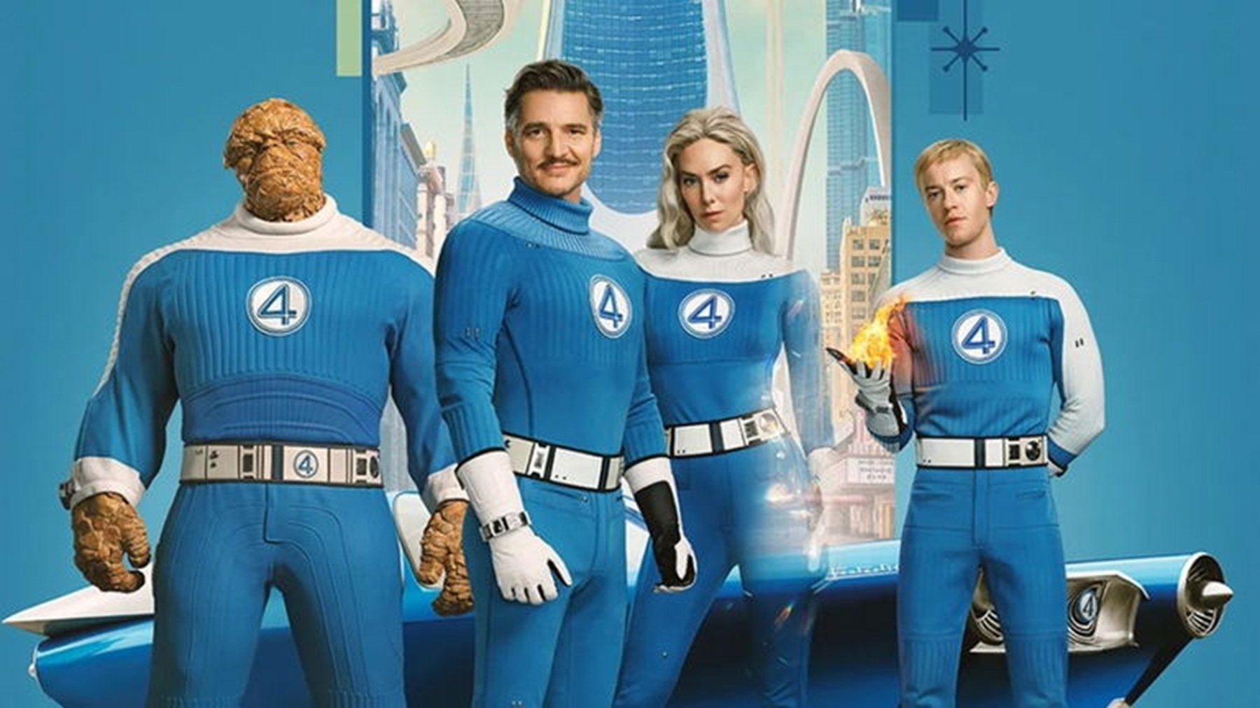 Imagen de la película  ‘Los Cuatro Fantásticos: Primeros Pasos’.