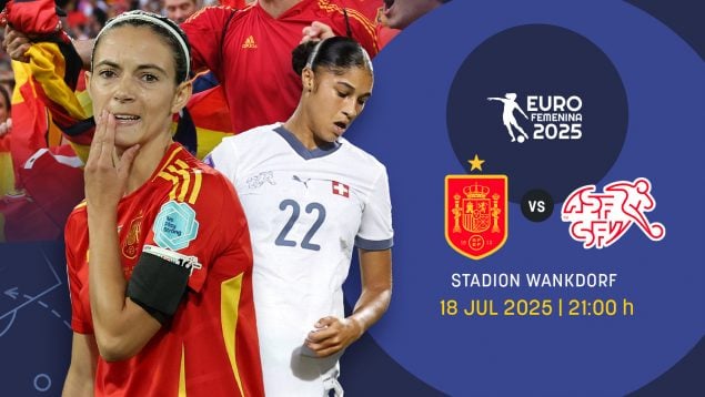 España, Suiza, Eurocopa Femenina 2025