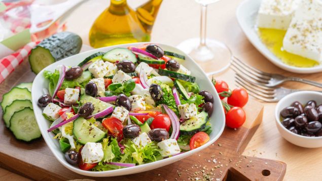 Ensalada de queso