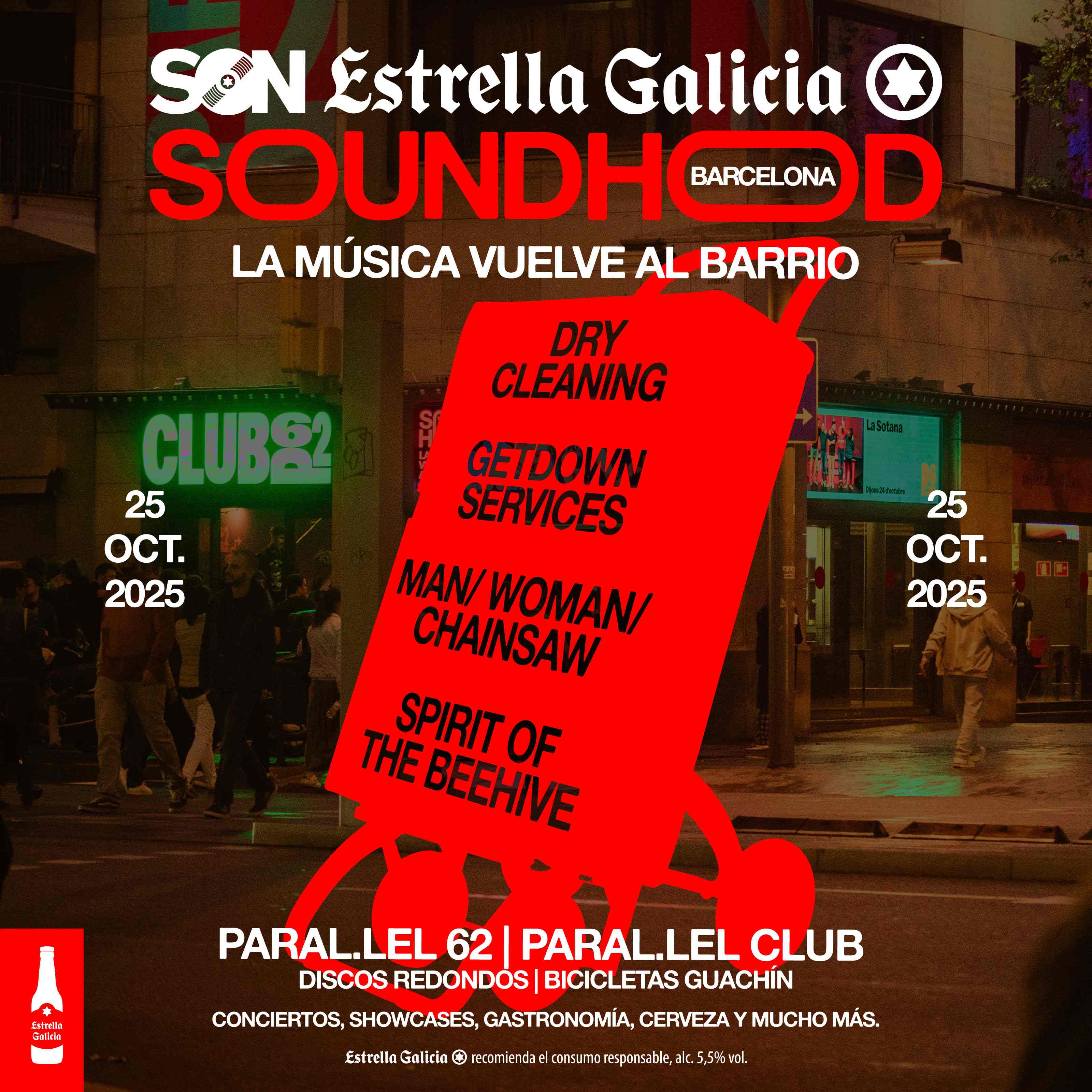 Soundhood SON Estrella Galicia Barcelona