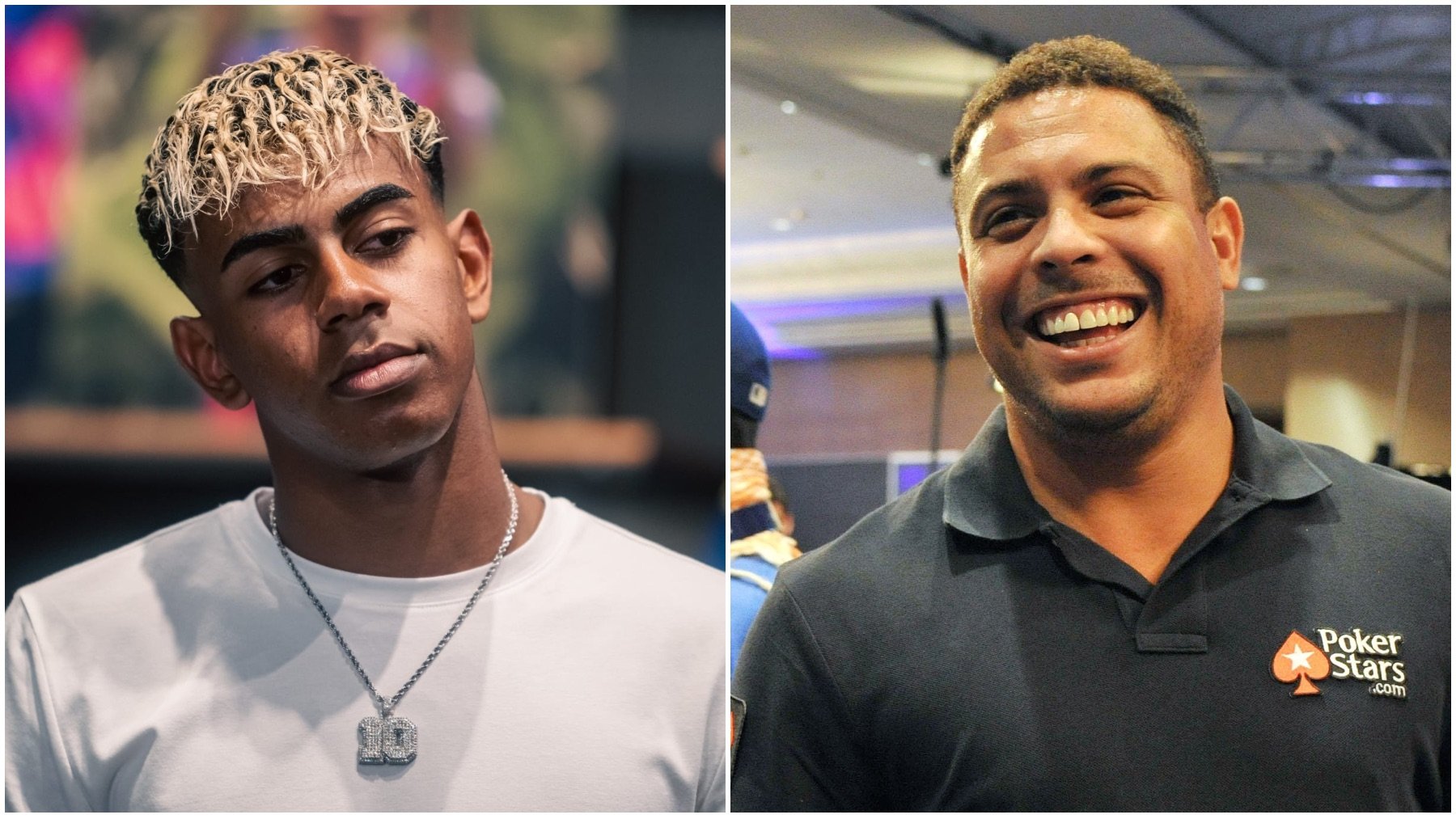 Lamine Yamal y Ronaldo Nazario. (EP)