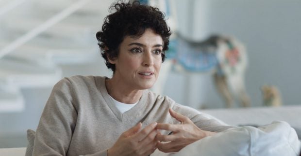 Blanca Romero en el programa Mis Raíces. (Mediaset)