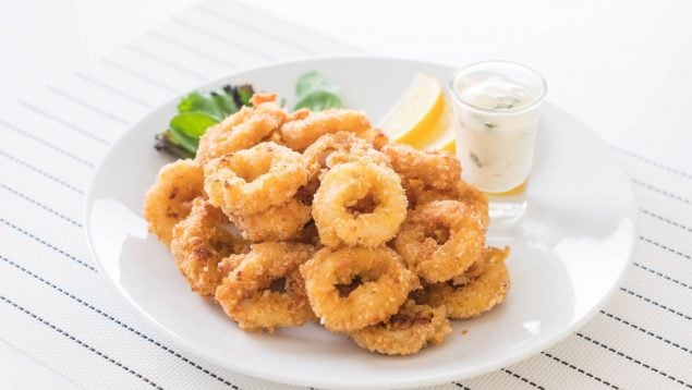 Calamares, truco, cocina