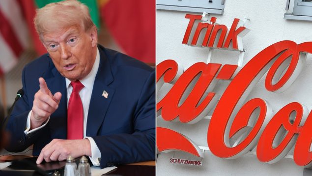 Trump coca-cola