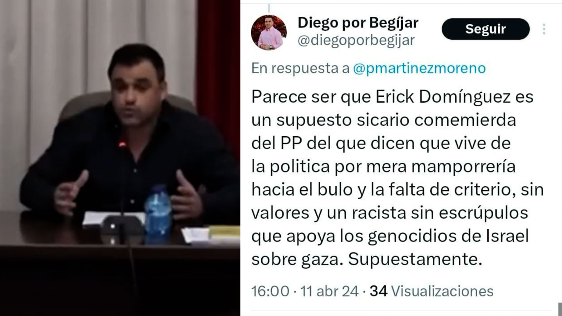 El alcalde socialista de la localidad de Begíjar (Jaén), Diego Soriano.