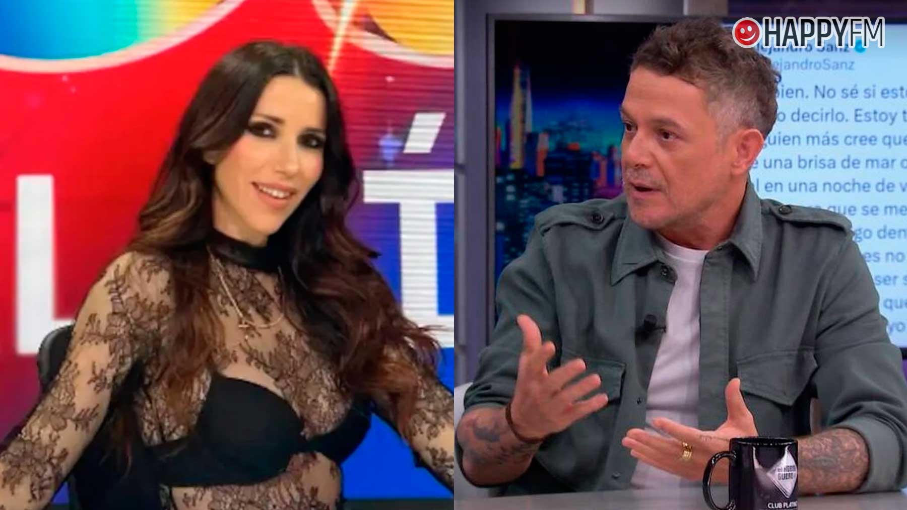 Nika y Alejandro Sanz (Montaje Happy FM).