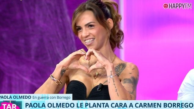 Paola Olmedo en TardeAR. (Mediaset)