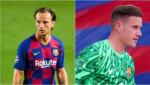 Rakitic y Ter stegen
