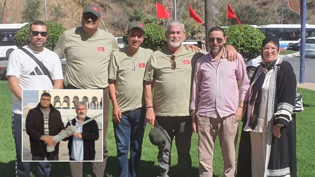 Una activista ceutí se reúne en Marruecos con el grupo que mutiló la estatua del conquistador de Melilla