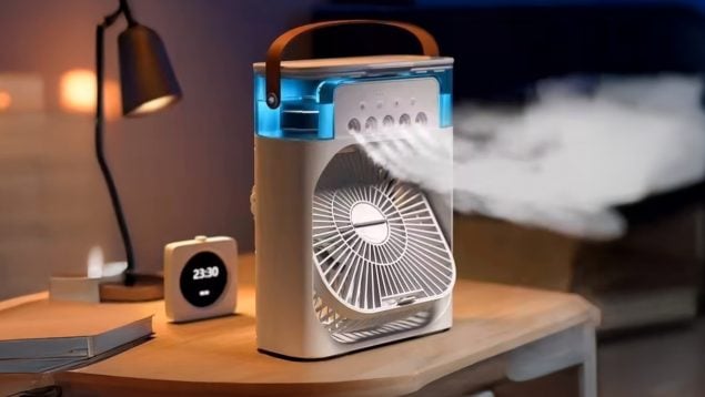 Ventilador portátil 3 en 1 Kualool