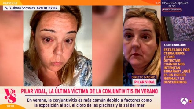 Pilar Vidal en 'Y ahora Sonsoles'. (Atresmedia)