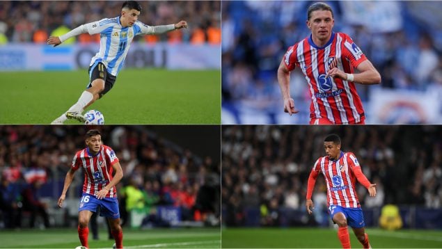 Almada, Gallaguer, Molina, Lino, Atlético