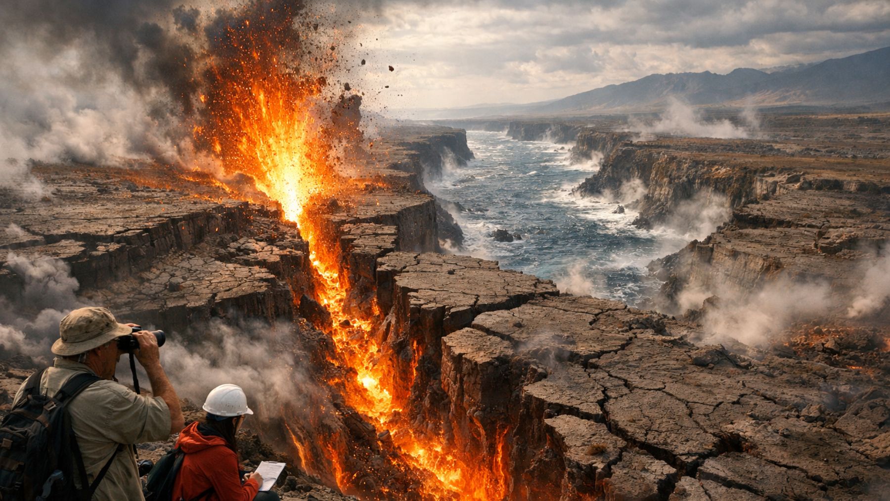 Los geólogos no dan crédito: el magma de la Tierra está rompiendo África y creando un nuevo océano