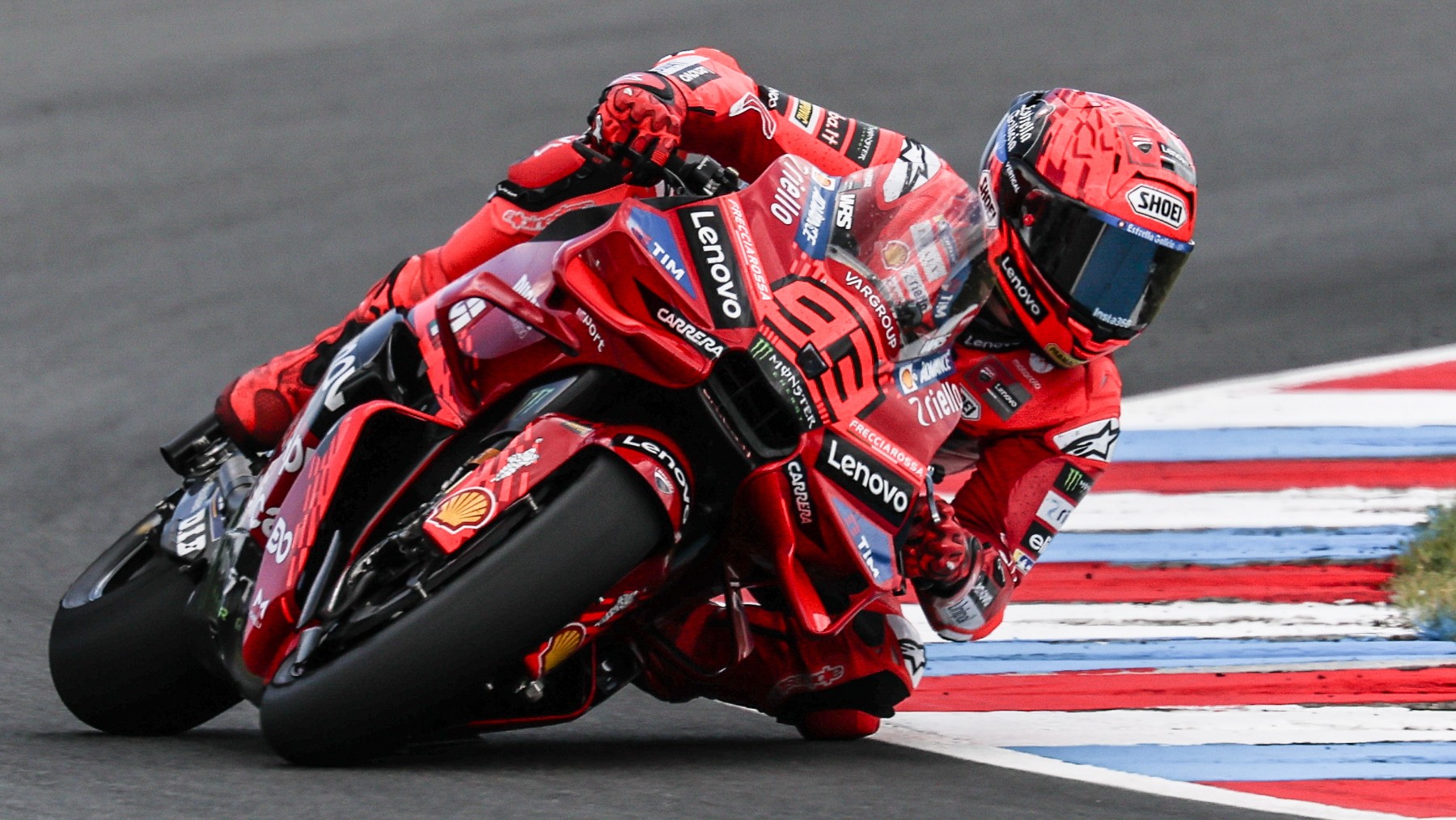 Marc Márquez durante el GP de República Checa de MotoGP. (EFE)