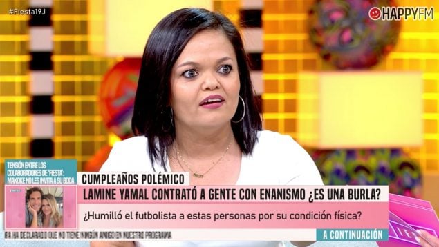 Invitada de Fiesta habla del cumpleaños de Lamine Yamal. (Mediaset)