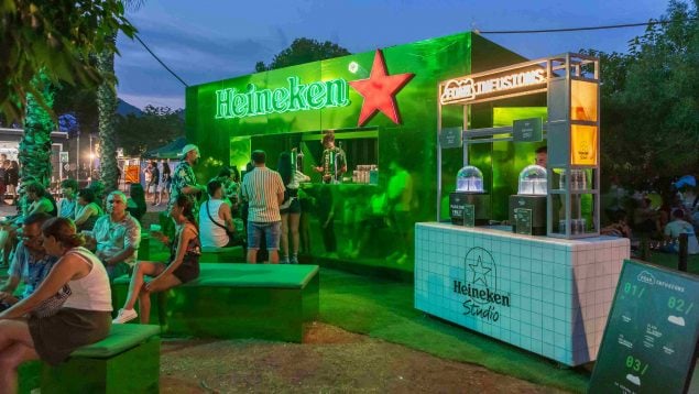 Heineken® impulsa la música en directo en el FIB 2025 bajo su lema «Piensa en verde»