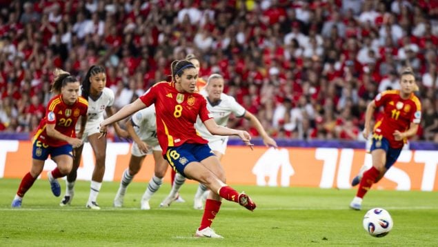 España, penaltis, Mariona, penalti, Suiza, Alemania, Eurocopa