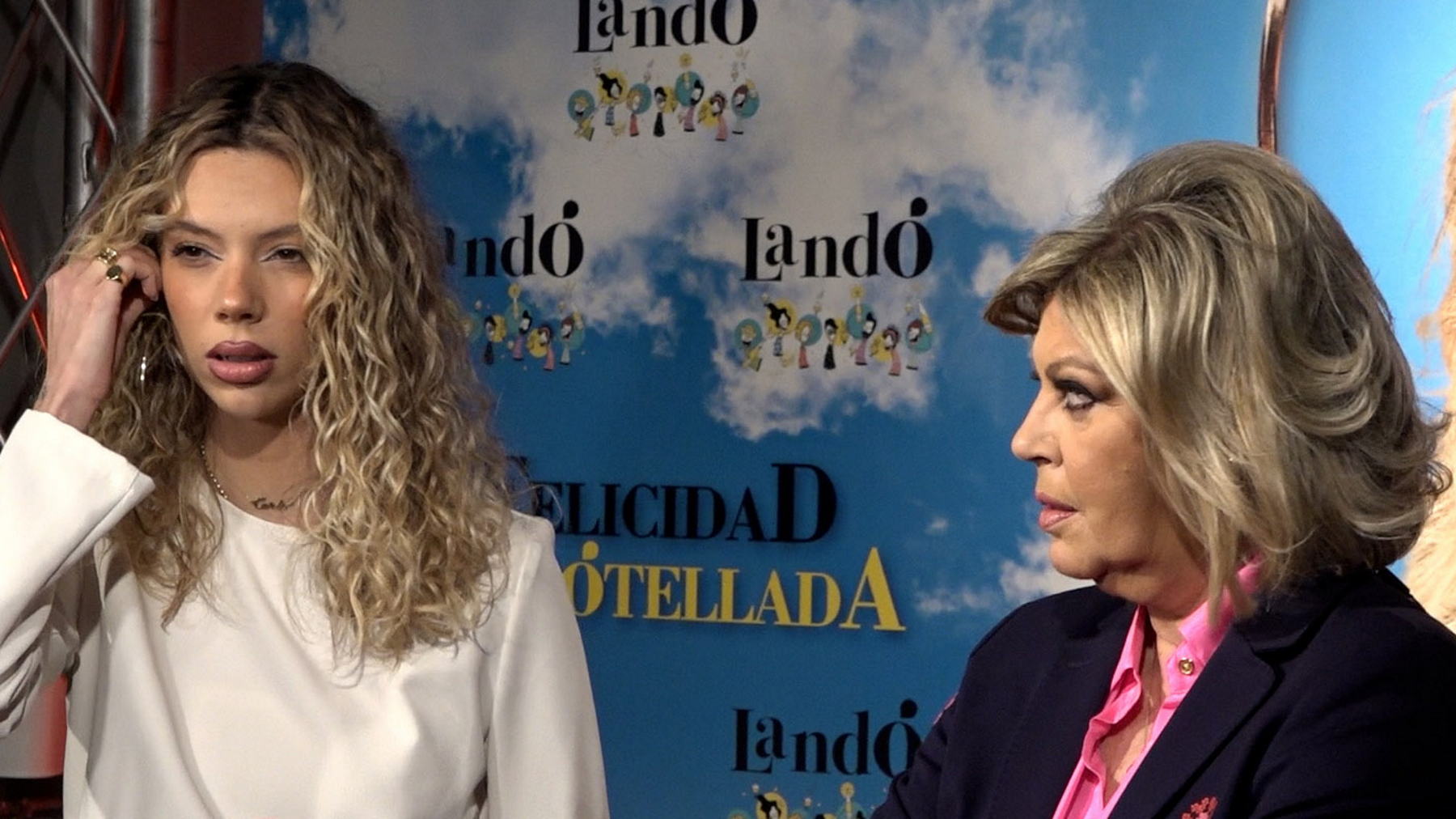 Alejandra Rubio con Terelu Campos en un reportaje. (Foto: Gtres)