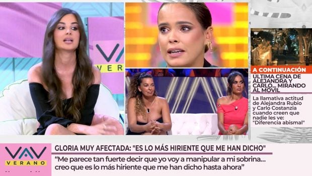 Alexia Rivas comparte una información sobre Tamara, la hermana de Michu. (Mediaset)