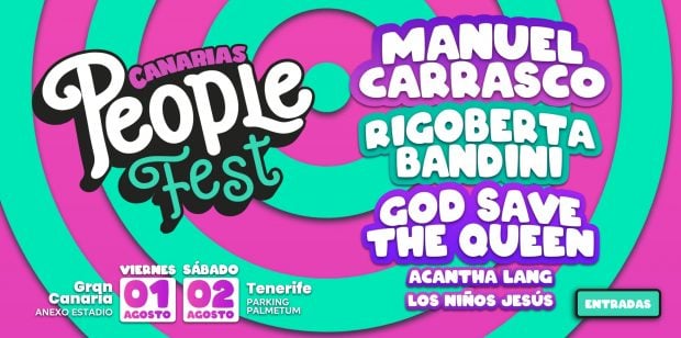 El cartel de 'Canarias People Fest'.