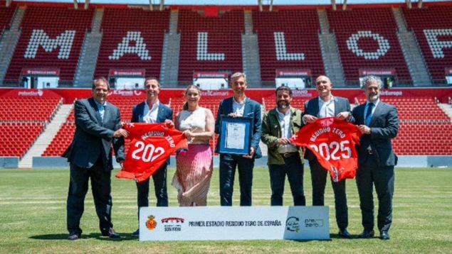 estadio Mallorca Son Moix residuo Cero