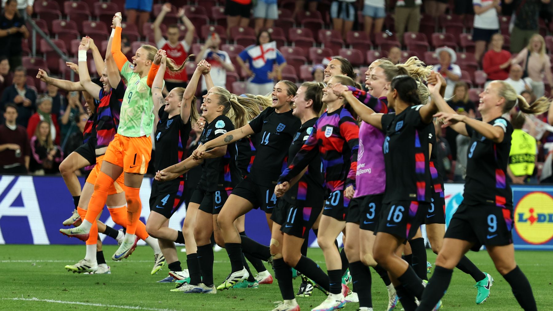 Así queda el cuadro final de la Eurocopa femenina 2025