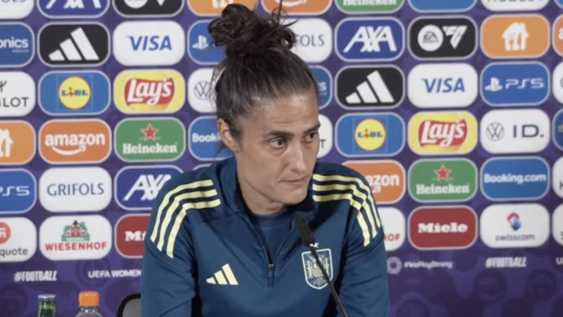 Montse Tomé, en rueda de prensa. (RFEF)