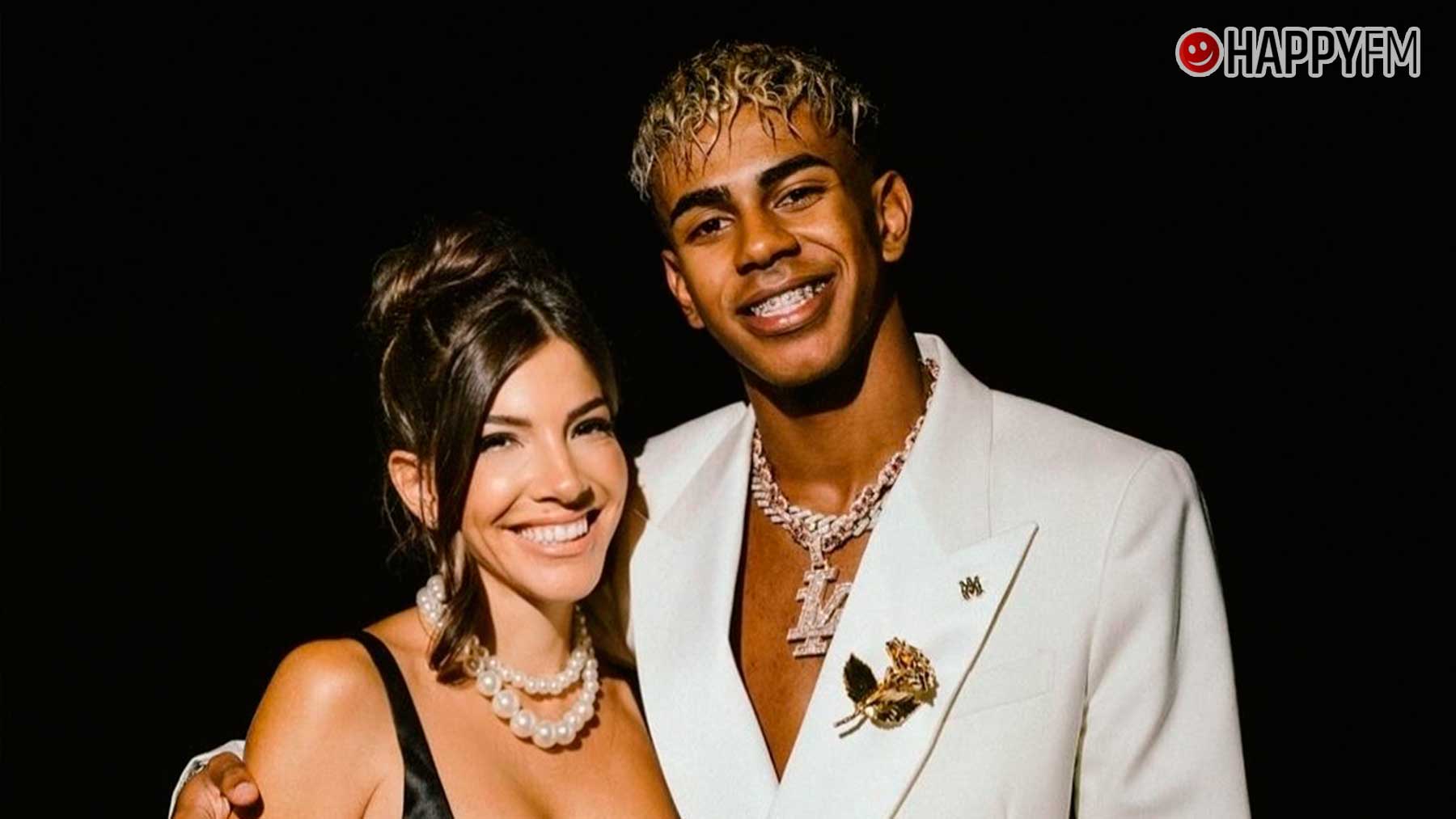 Natalia Beciu junto a Lamine Yamal durante su famosa fiesta de cumpleaños (Instagram).