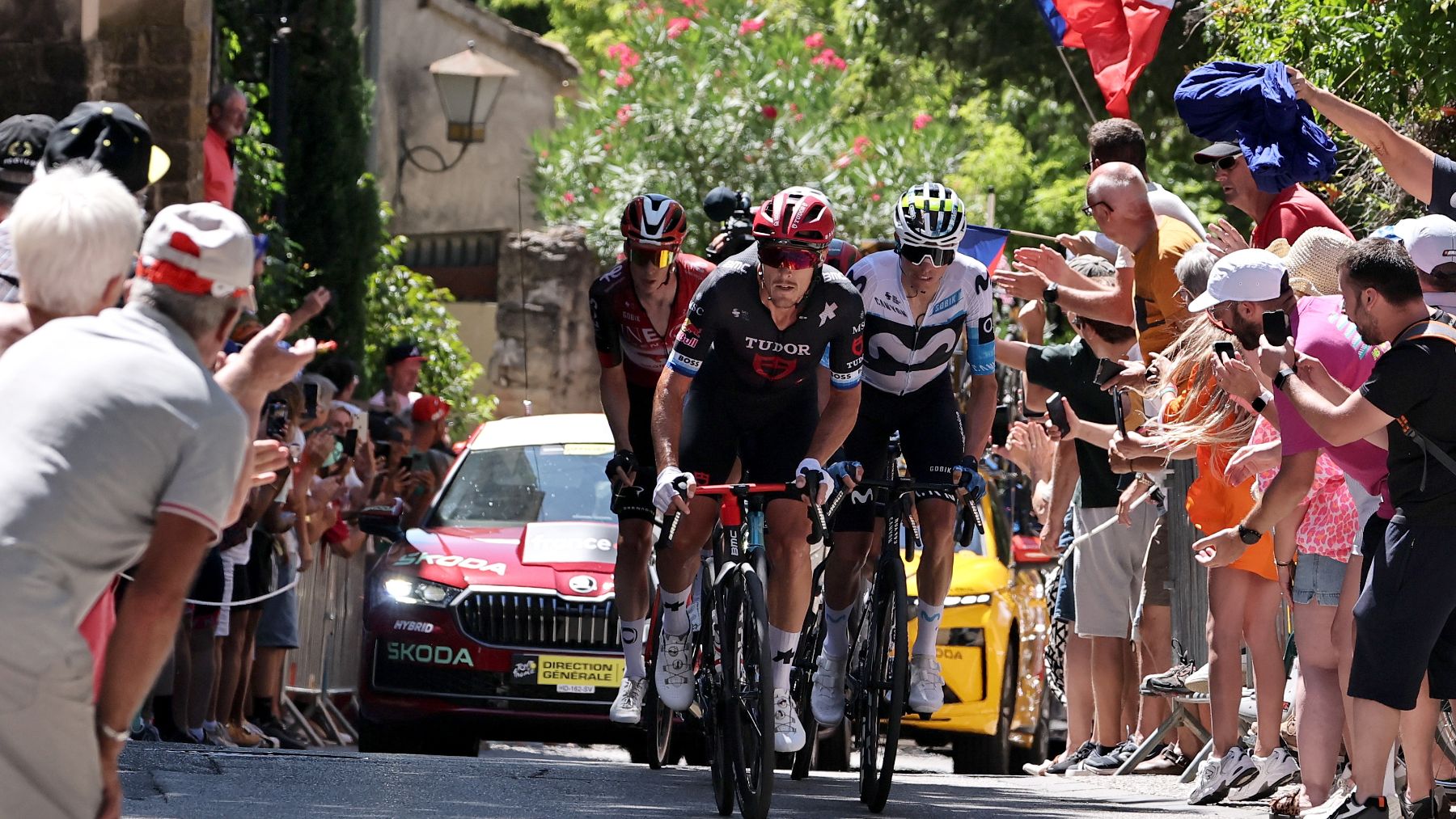 Enric Mas lo intentó sin éxito en el Mont Ventoux.