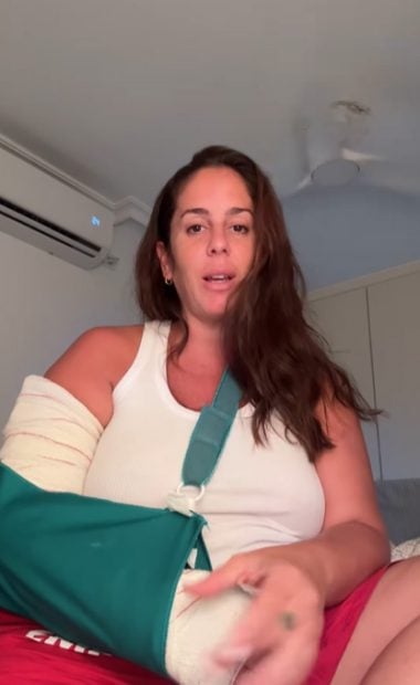 Anabel Pantoja explica cómo se siente tras su accidente. (Instagram)