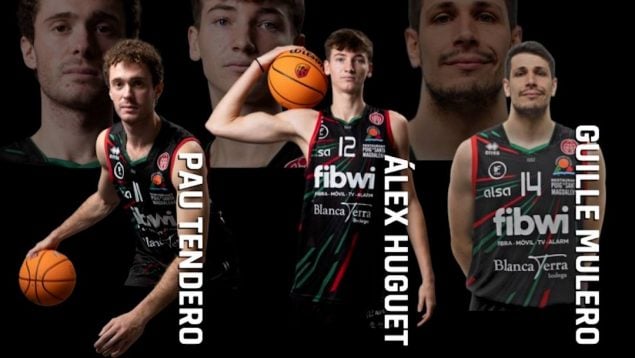Álex Huguet, Pau Tendero y Guille Mulero no seguirán en el Fibwi Mallorca Bàsquet Palma