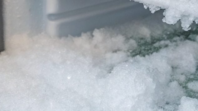 Hielo, congelador