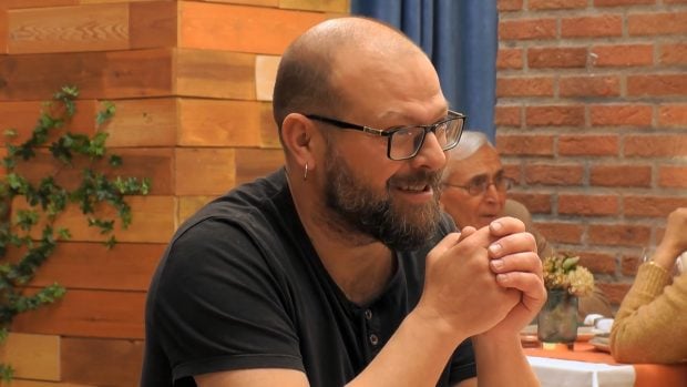 Javier en First Dates. (Mediaset)
