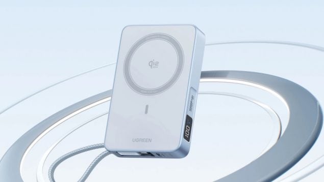 UGREEN MagFlow, la primera batería con Qi 2.2 del mundo, aterriza con carga inalámbrica de 25 W