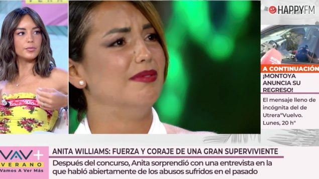 Anita Williams en 'Vamos a ver'. (Mediaset)