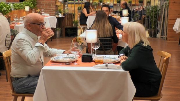 Ildefonso y Reme, participantes de 'First Dates'. (Mediaset)