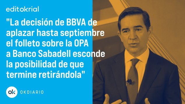 BBVA, una OPA entre la espada y la pared