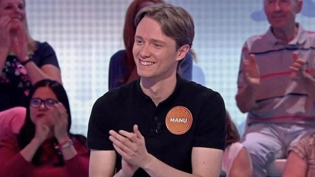 Manu Pascual en 'Pasapalabra. (Atresmedia)