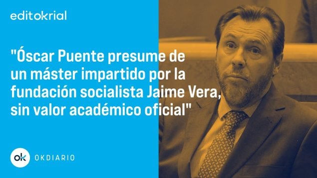 Con el listón «Noelia Núñez», Óscar Puente no pasaría el filtro