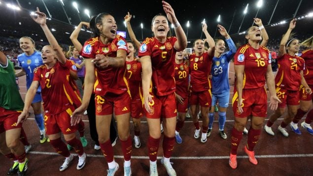 España, pantalla gigante, Eurocopa